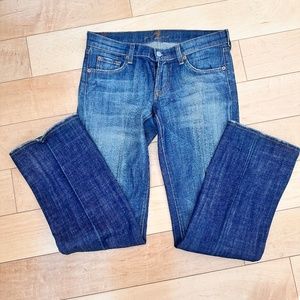 NEW unworn 7 For All Mankind blue ladies denim
